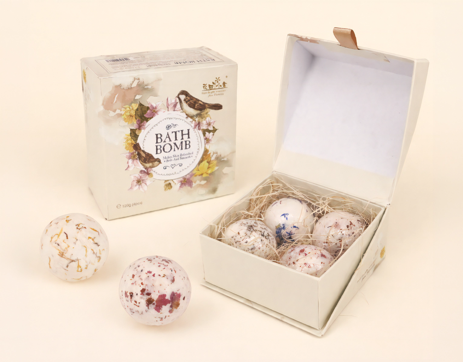 Custom Gift Boxes for Bath Bomb  Collections