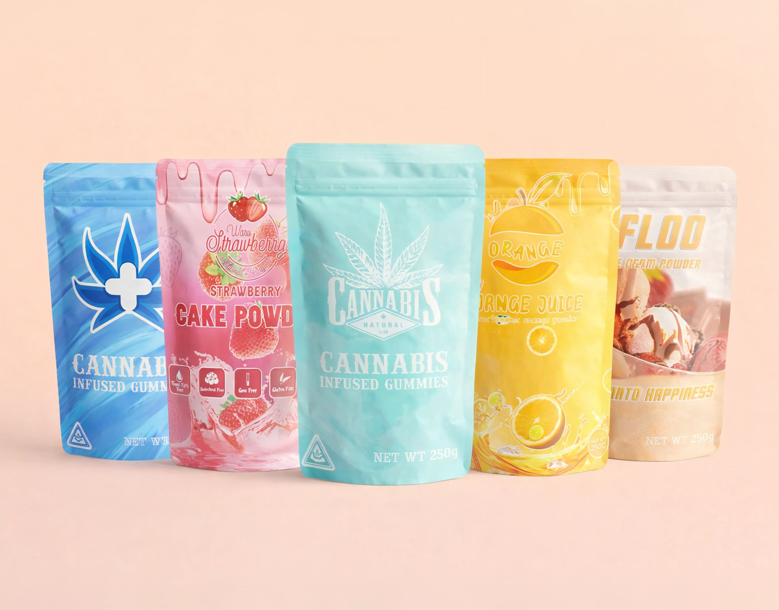 Flexible Packaging for Cannabis  Products