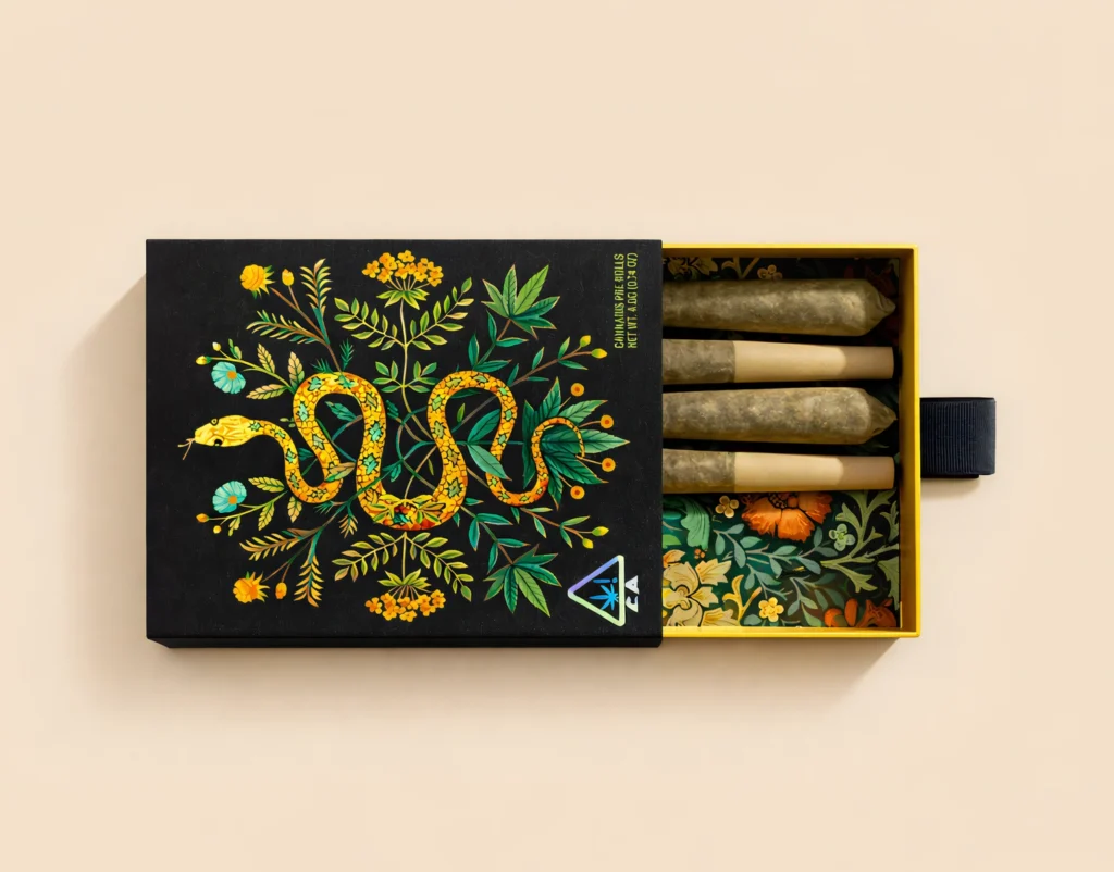 Child Resistant Blunt Packaging