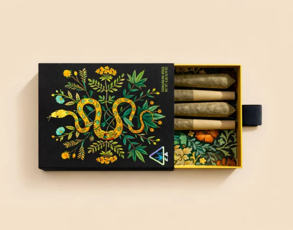 custom Child Resistant Blunt Packaging manufacturer