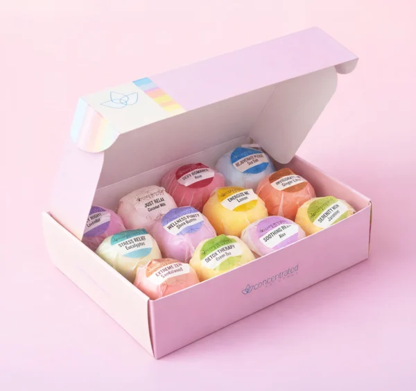Gift Boxes for Bath Bombs
