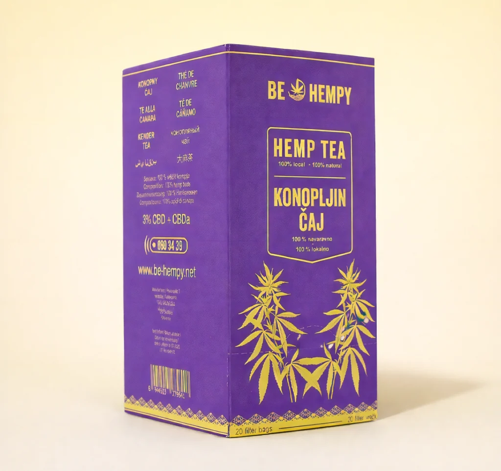 CBD Hemp Tea Boxes