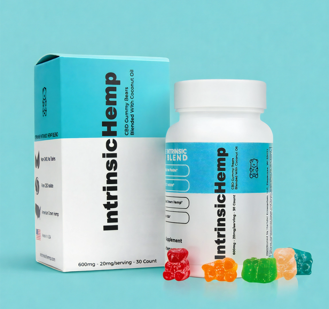Custom CBD Gummy Packaging with Full   Branding Control