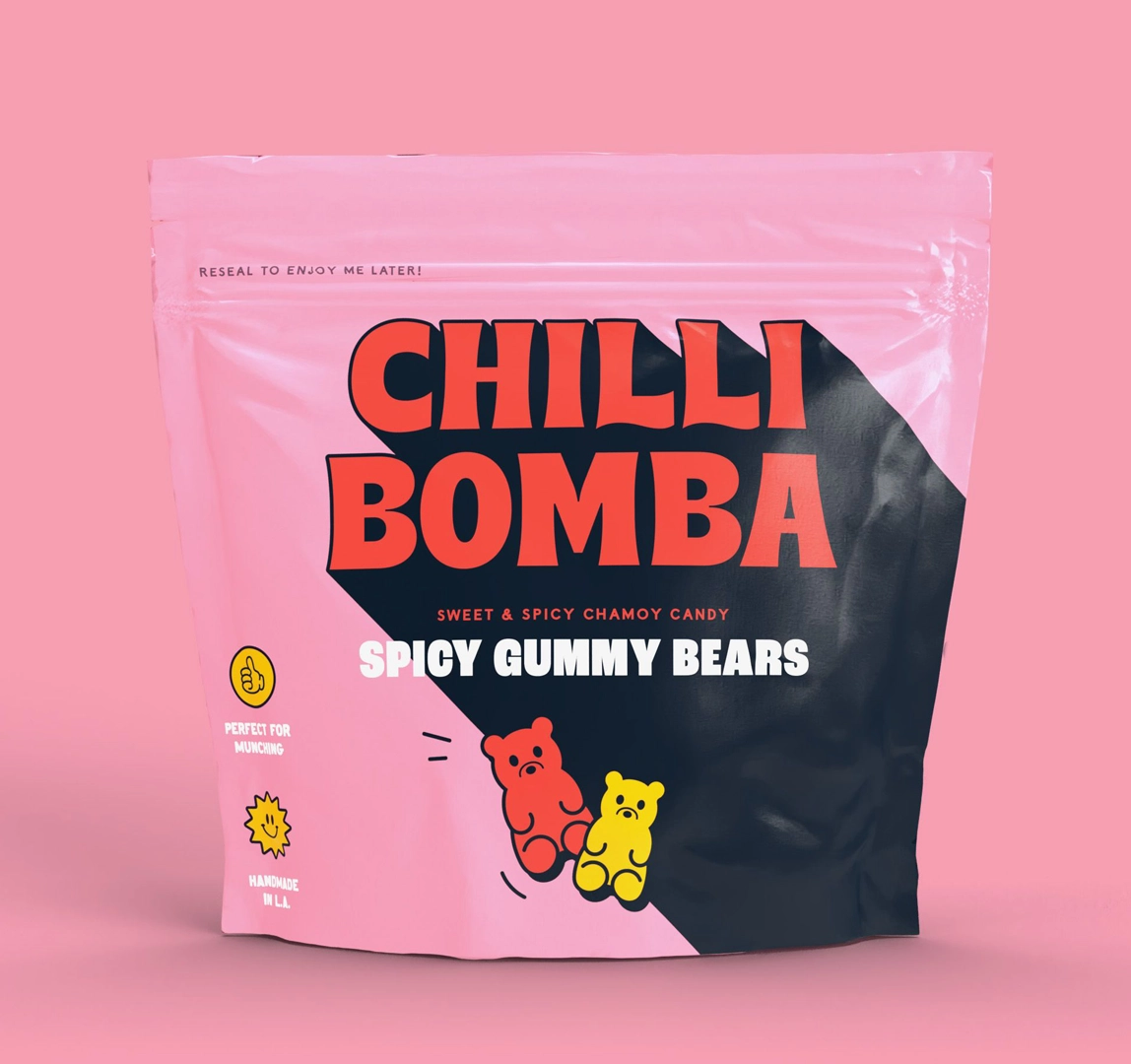 Custom Printed Gummy Bear Bags for  Branding