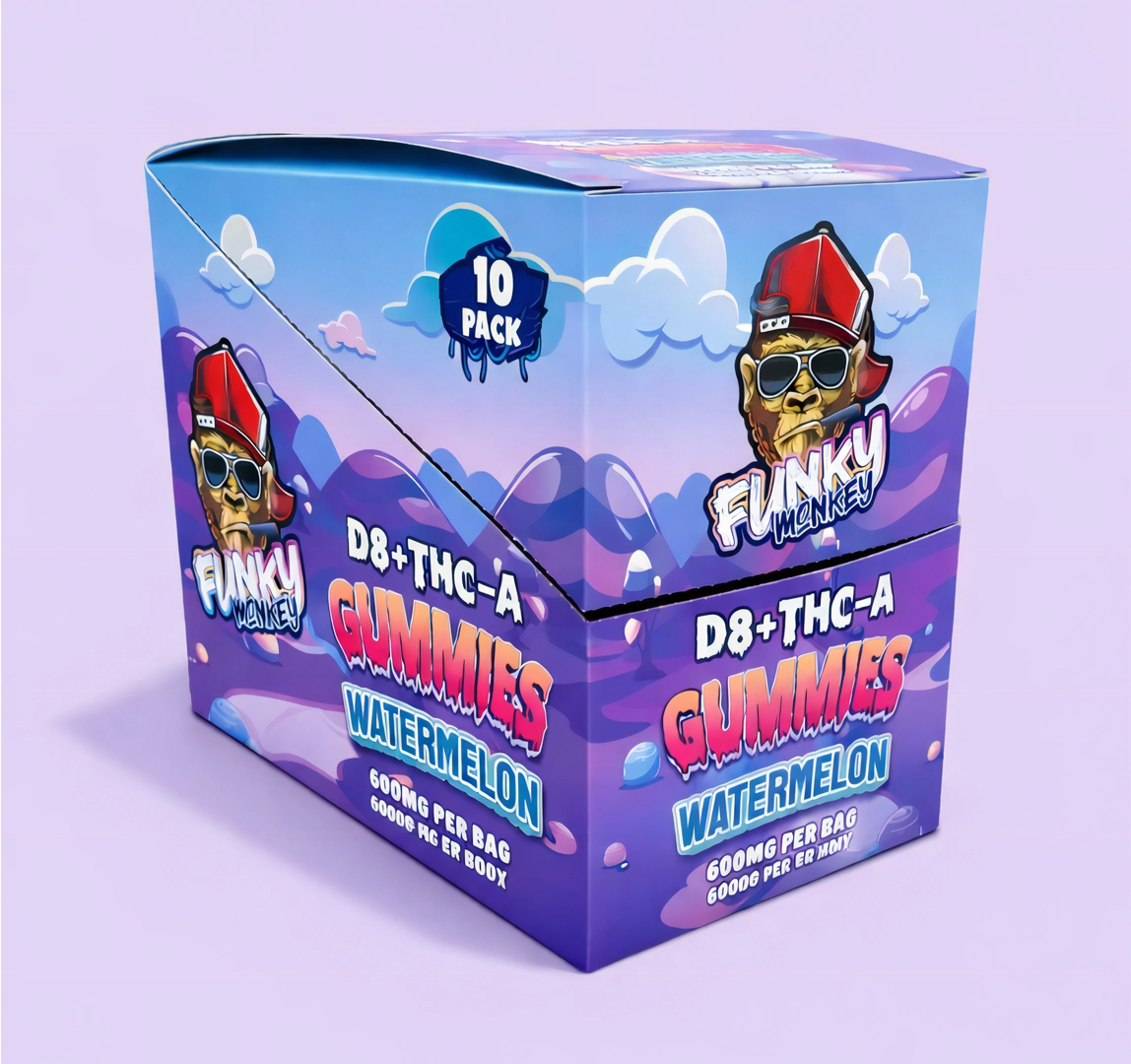 Custom CBD Gummy Packaging with Full Branding  Control