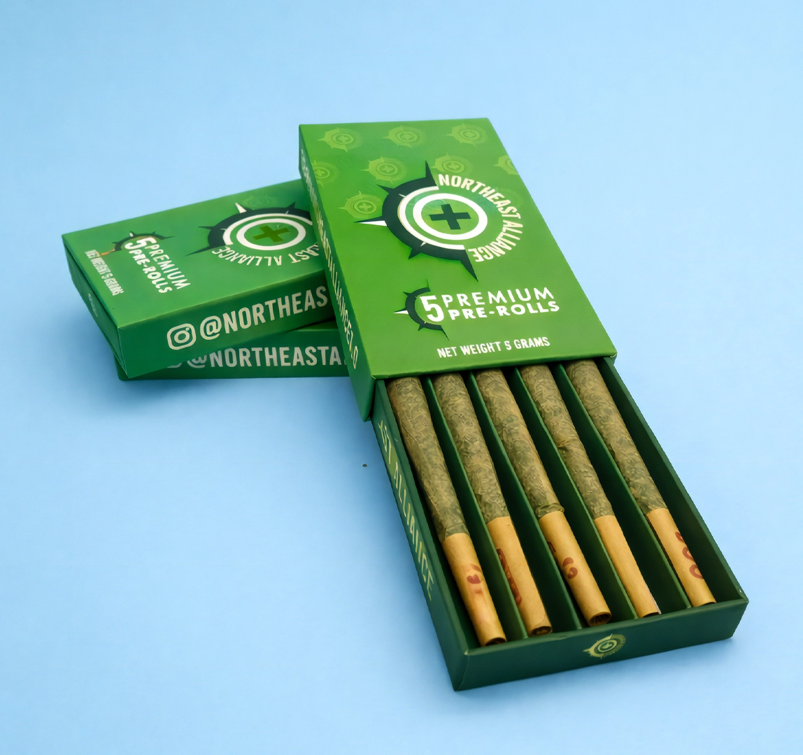 Glass and Plastic Pre Roll Tubes for Secure  Storage