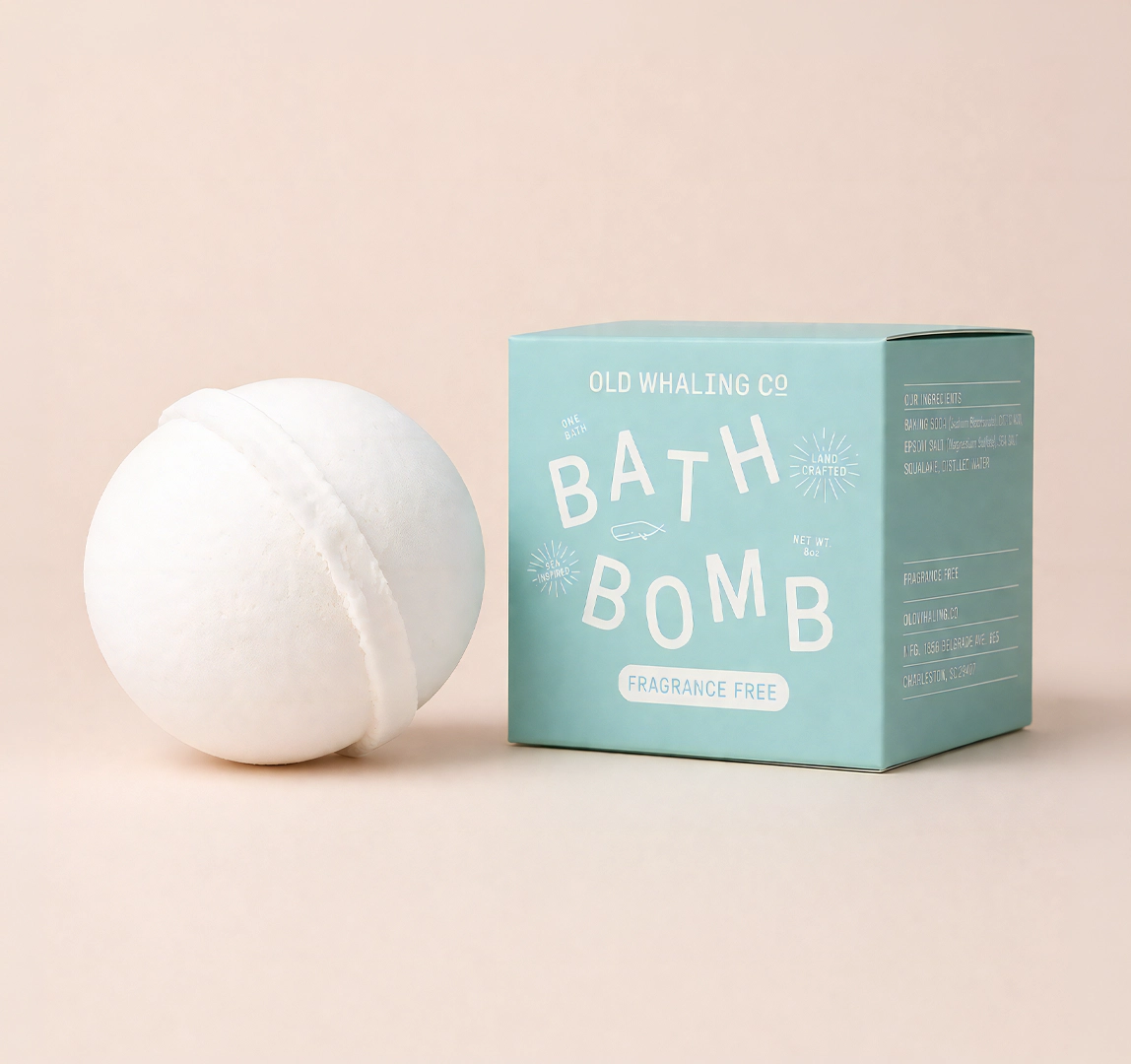 Custom Bath Bomb Packaging Designed for Retail  Display