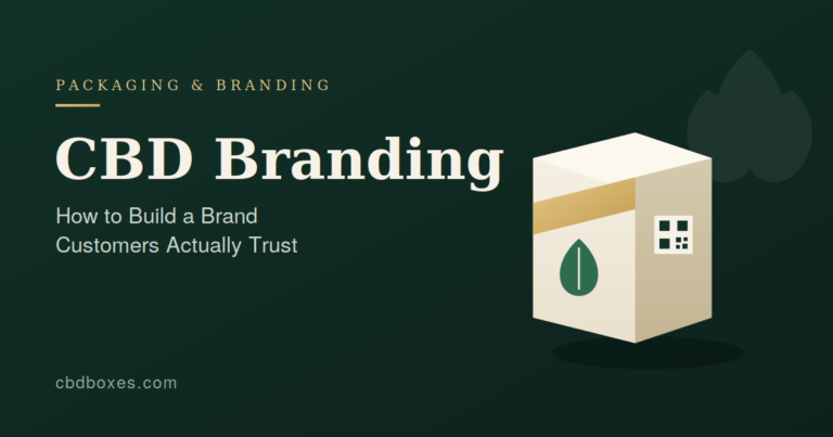 CBD Branding: How to Build a CBD Brand Customers Actually Trust
