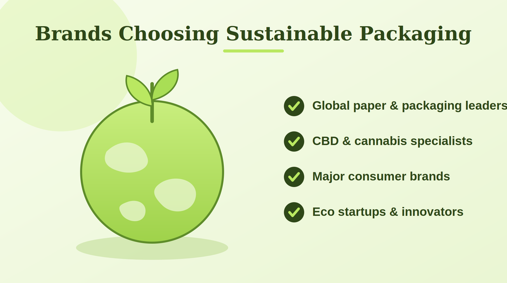 brands choosing sustainable packaging
