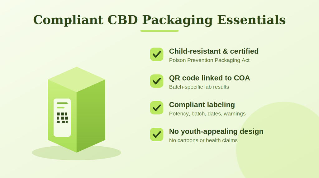 CBD Packaging essentials