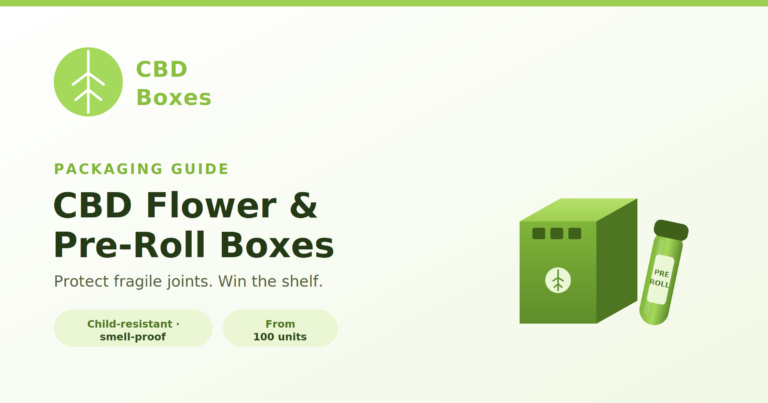 CBD Flower & Pre-Roll Boxes: The Complete Packaging Guide
