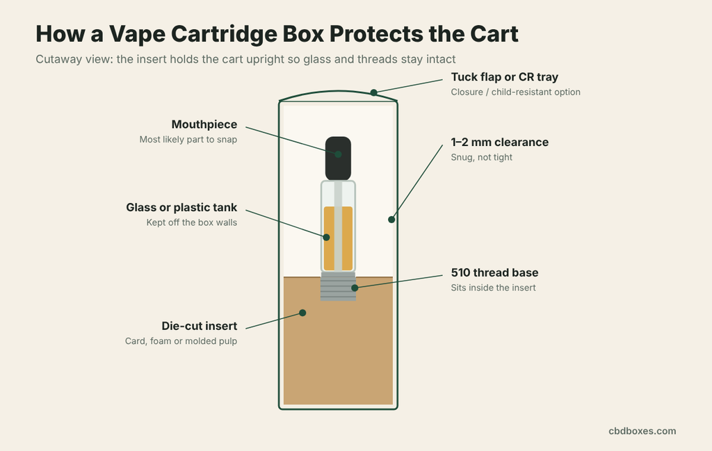 how a vape cartridge box protects the cart