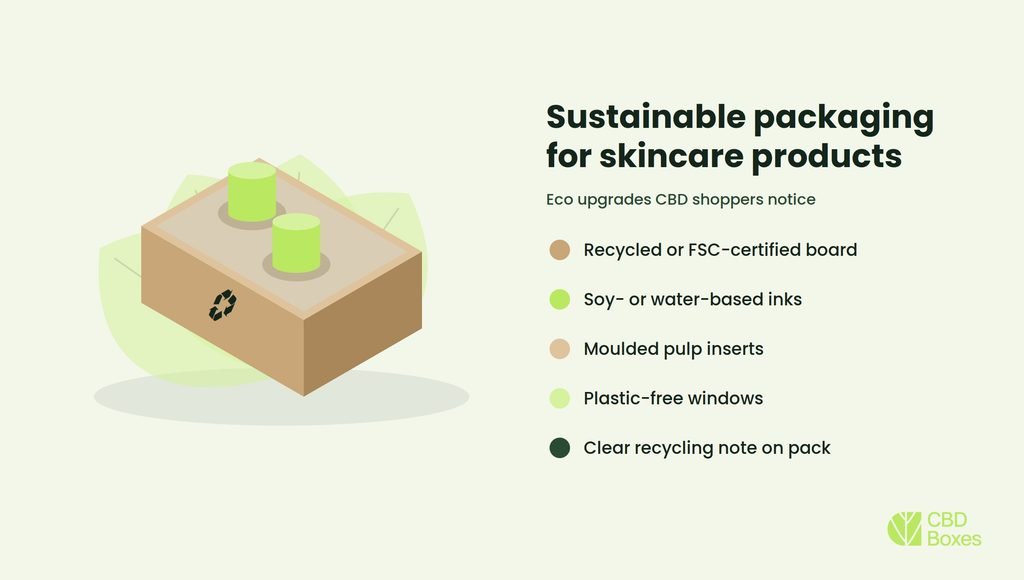 sustainable packaging for skincare products