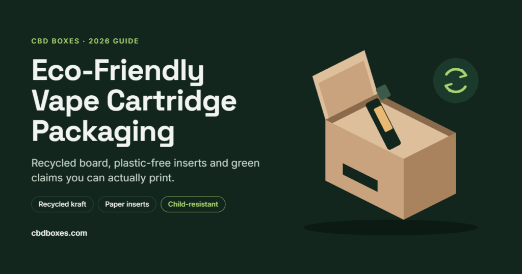 eco friendly vape cartridge packaging