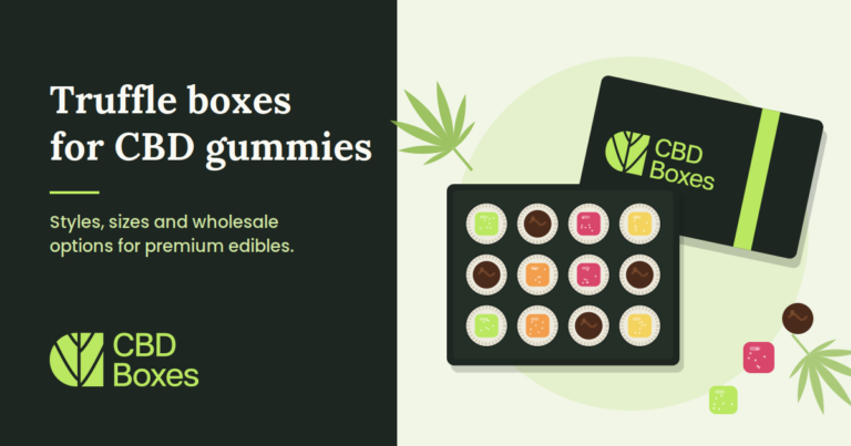 Truffle Boxes for CBD Gummies and Chocolates: Styles, Sizes and Wholesale Buying Guide
